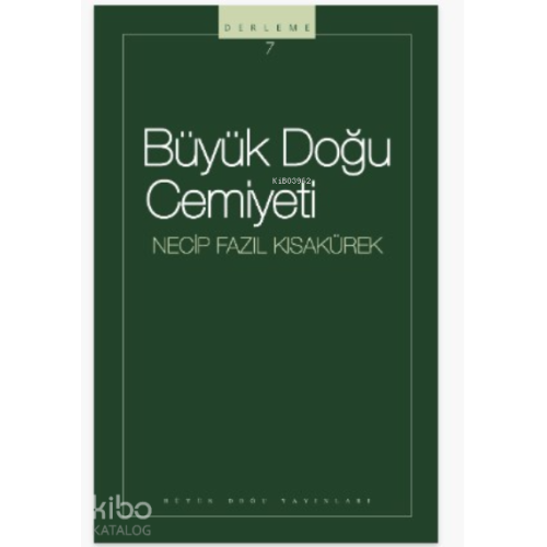 Büyük Doğu Cemiyeti