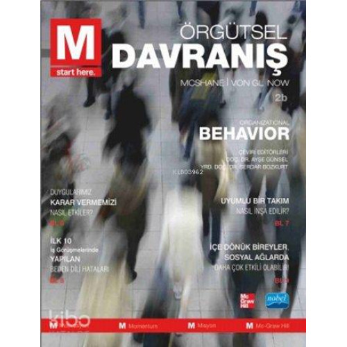 Örgütsel Davranış; Organizational Behavior