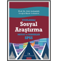 Uygulamalı Sosyal Araştırma; SPSS, Metot ve Teknikler