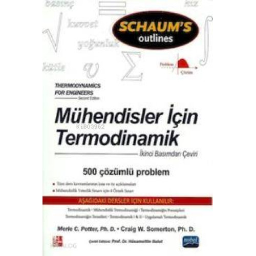 Mühendisler İçin Termodinamik