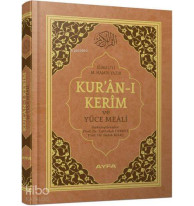 Kur'an-ı Kerim ve Yüce Meali (Ayfa-172, Orta Boy, 2 Renk, Mühürlü)