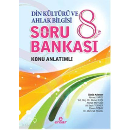 8. Sınıf Din Kültürü ve Ahlak Bilgisi Soru Bankası