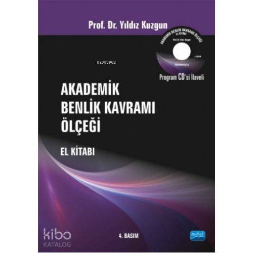 Akademik Benlik Kavramı Ölçeği El Kitabı (CD İlaveli)