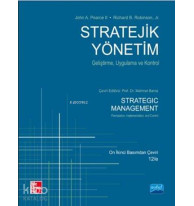 Stratejik Yönetim - Geliştirme, Uygulama ve Kontrol; Strategic Management - Formulation, Implementation, and Control