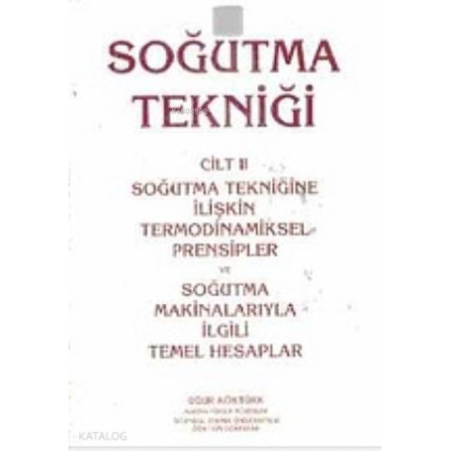 Soğutma Tekniği Cilt 2