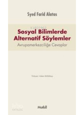 Sosyal Bilimlerde Alternatif Söylemler