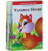 Atasözleriyle Masallar Seti (Düz Yazılı); 10 Kitap Takım
