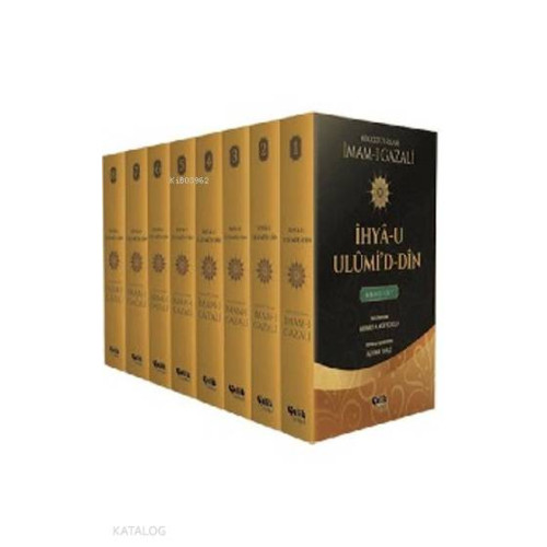 İhyâ-u Ulûmi'd-Dîn (Ciltli, 8 Cilt, Küçük Boy)