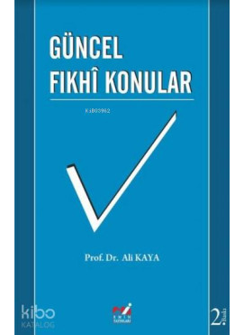 Güncel Fıkhi Konular
