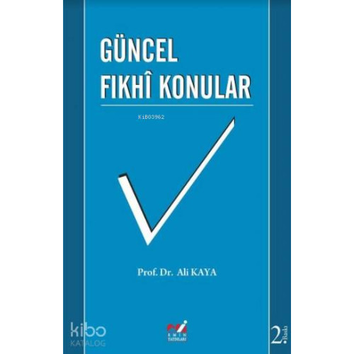 Güncel Fıkhi Konular