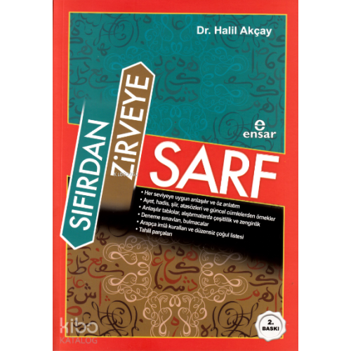 Sıfırdan Zirveye Sarf –Arapça Dil Bilgisi