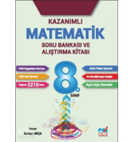 8.Sınıf 2017 Kazanımlı Matematik Soru Bankası ve Alıştırma Kitabı