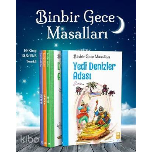 Binbir Gece Masalları Seti (10 Kitap Takım); 4. ve 5. Sınıflar İçin