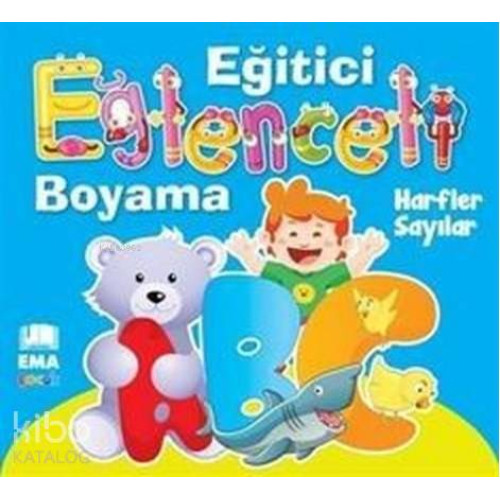 Harfler Sayılar - Eğlenceli Eğitici Boyama