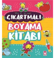 Çıkartmalı Boyama Kitabı (Sticker Hediyeli)