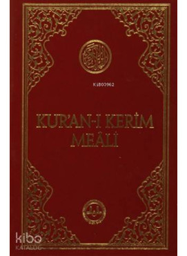Kur'an-ı Kerim Meali Cep Tipi