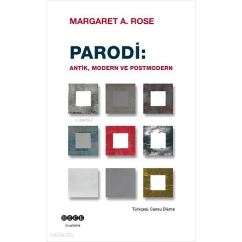Parodi; Antik, Modern ve Postmodern