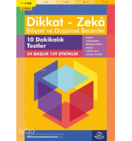 10 Dakikalık Testler ( 7 - 8 Yaş 2.Kitap, 159 Etkinlik );Dikkat – Zekâ & Bilişsel ve Düşünsel Beceriler