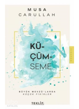 Küçümseme;Büyük Mevzu'larda Küçük Fikirler