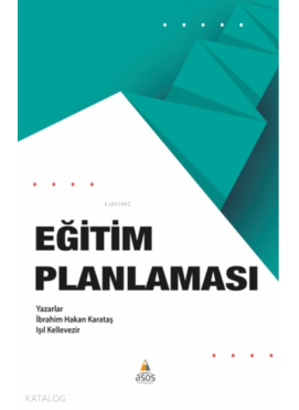 Eğitim Planlanması Kuram ve Uygulama