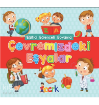 Eğitici Eğlenceli Boyama Çevremizdeki Eşyalar