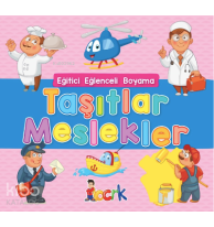 Eğitici Eğlenceli Boyama Taşıtlar Meslekler