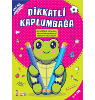 Dikkatli Kaplumbağa ;Yaz-Sil (Kalemli)