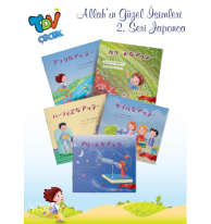 Allahın Güzel İsimleri ;Set 2 Japonca 5 Kitap