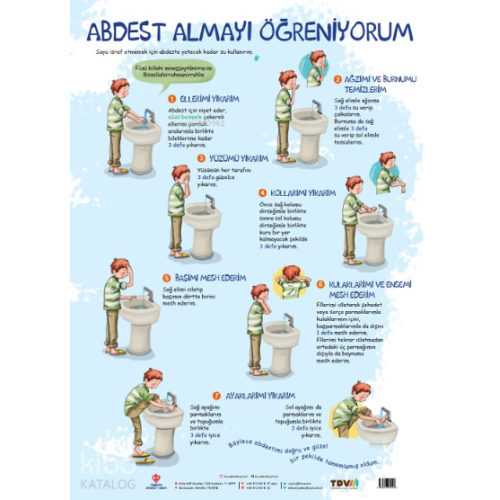 Abdest Almayı Öğreniyorum