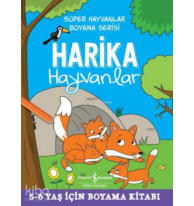 Harika Hayvanlar - Süper Hayvanlar Boyama Serisi