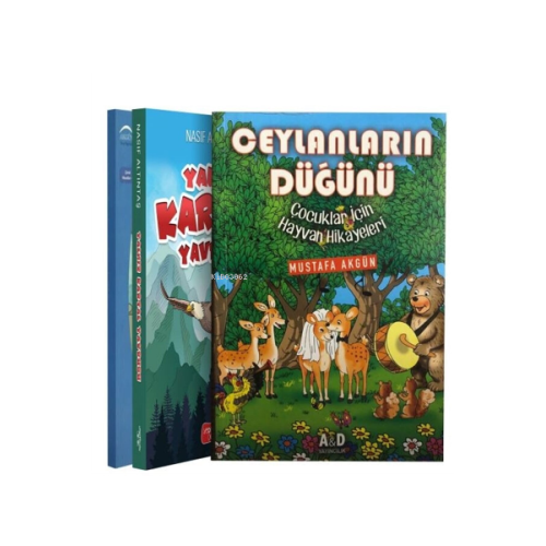 Eğlenceli Çocuk Hikayeleri Seti (3 Kitap Takım)