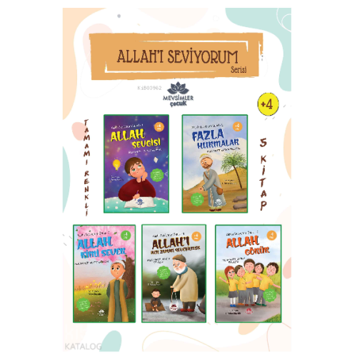 Allah'ı Seviyorum Serisi (5 Kitap)