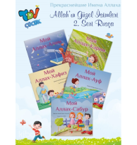 Allahın Güzel İsimleri 5 Kitap 2.Set Rusça