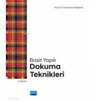 Basit Yapılı Dokuma Teknikleri