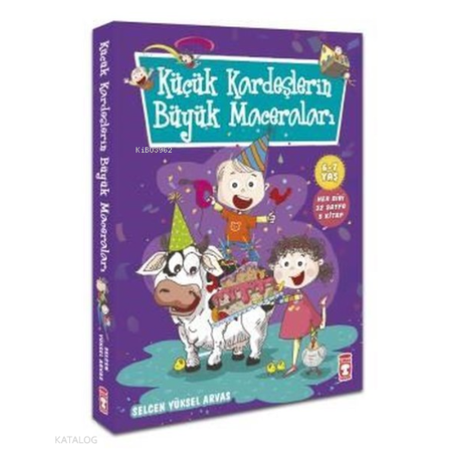 Küçük Kardeşlerin Büyük Maceraları Seti - 5 Kitap Takım