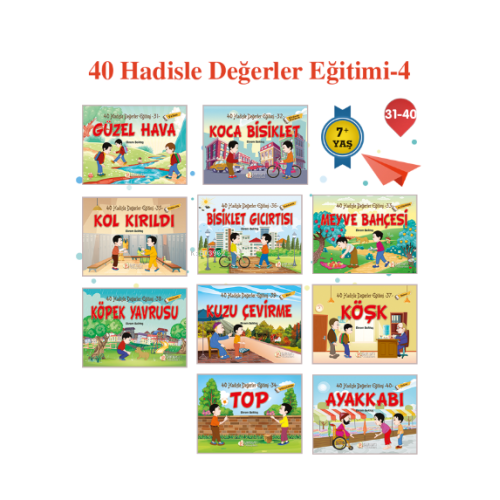 40 Hadisle Değerler Eğitimi(31-40 Kitap)