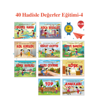 40 Hadisle Değerler Eğitimi(21-30 Kitap)