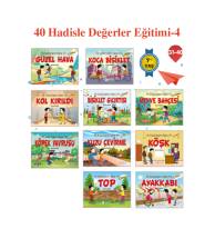 40 Hadisle Değerler Eğitimi(11-20 Kitap)