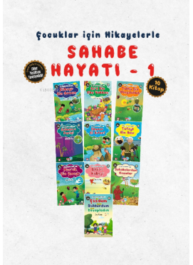 Çocuklar İçin Sahabe Hayatı-1 (10 Kitap Takım)