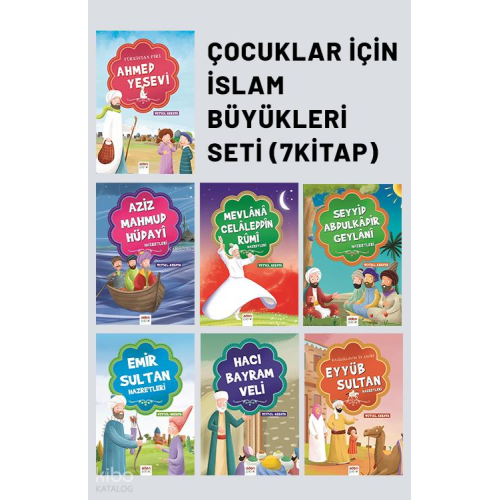 Çocuklar İçin İslam Büyükleri Seti (7 Kitap)