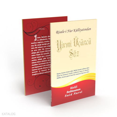 Yirmiüçüncü Söz Büyük Boy