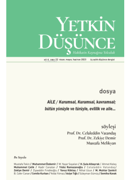 Yetkin Düsünce Sayi 22 - Aile