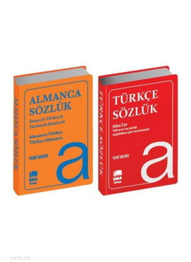 Almanca - Türkçe Sözlük ve Türkçe Sözlük (2 Kitap Set)