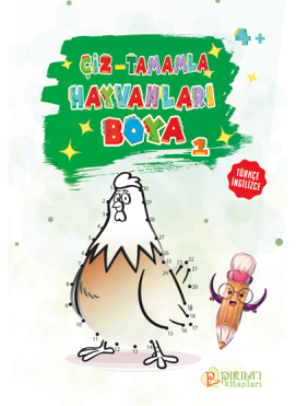 Hayvanları Boya-1;Çiz-Tamamla