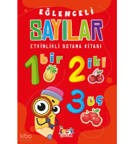 Eğlenceli Sayılar (Etkinlikli Boyama Kitabı)