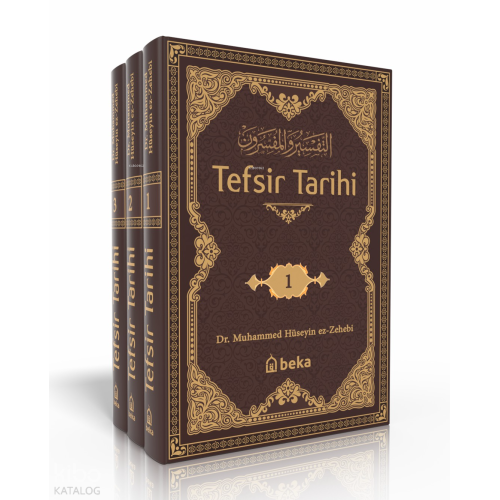 Tefsir Tarihi -  Et-Tefsir Ve'l-Müfessirin (3 Cilt Takım)