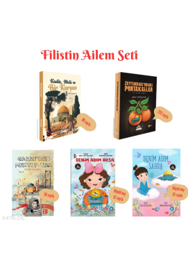 Filistin Ailem Seti (5 Kitaplık Set)