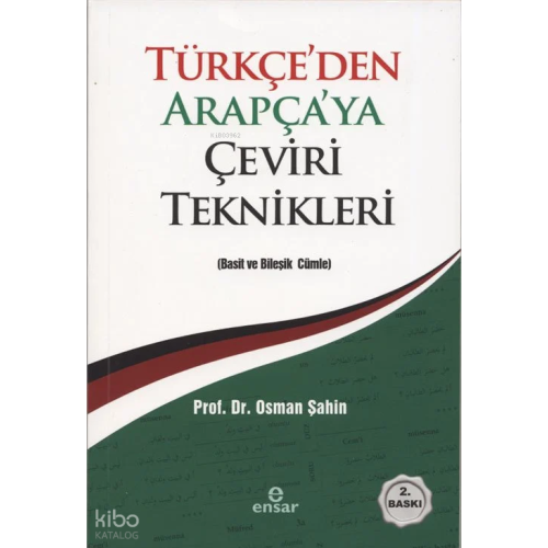 Türkçe'den Arapça'ya Çeviri Teknikleri