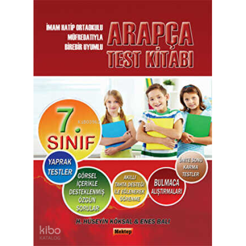 7. Sınıf Arapça Test Kitabı