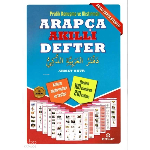 Pratik Konuşma ve Alıştırmalı Arapça Akıllı Defter